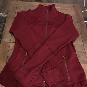 Lulu lemon define jacket red